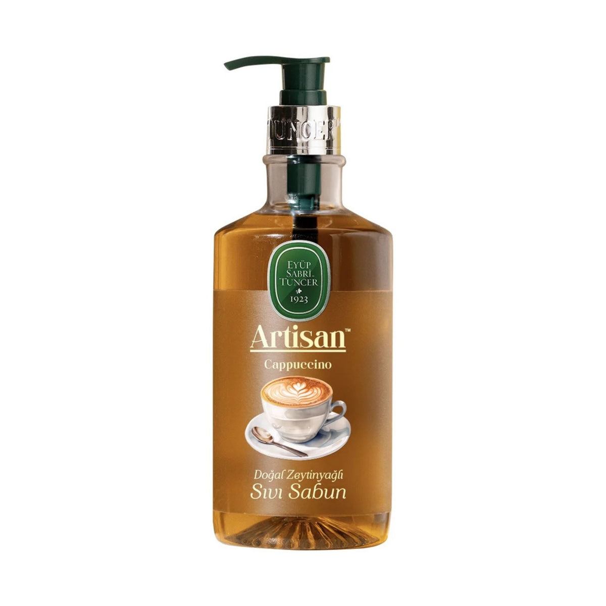 Eyüp Sabri Tuncer Artisan Doğal Zeytinyağlı Sıvı Sabun Cappuccino 600ml
