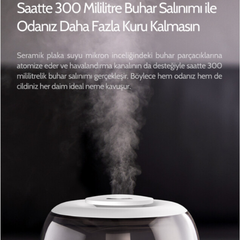 Deerma F60W Dijital Üstten Dolum Ultrasonik Soğuk Hava Nemlendirici