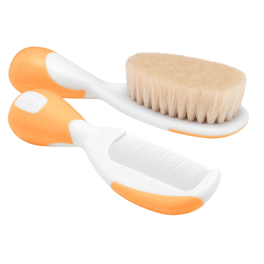 Chicco Fırça ve Tarak Seti Turuncu 0Ay+