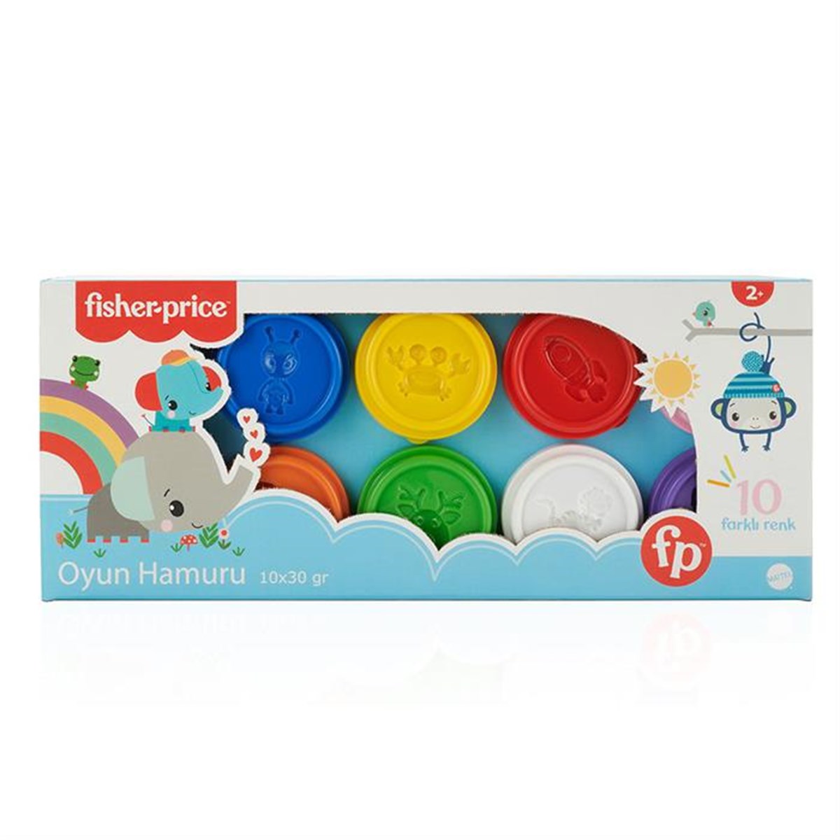 Fisher-Price 10X30 Gr Oyun Hamurları HHJ39