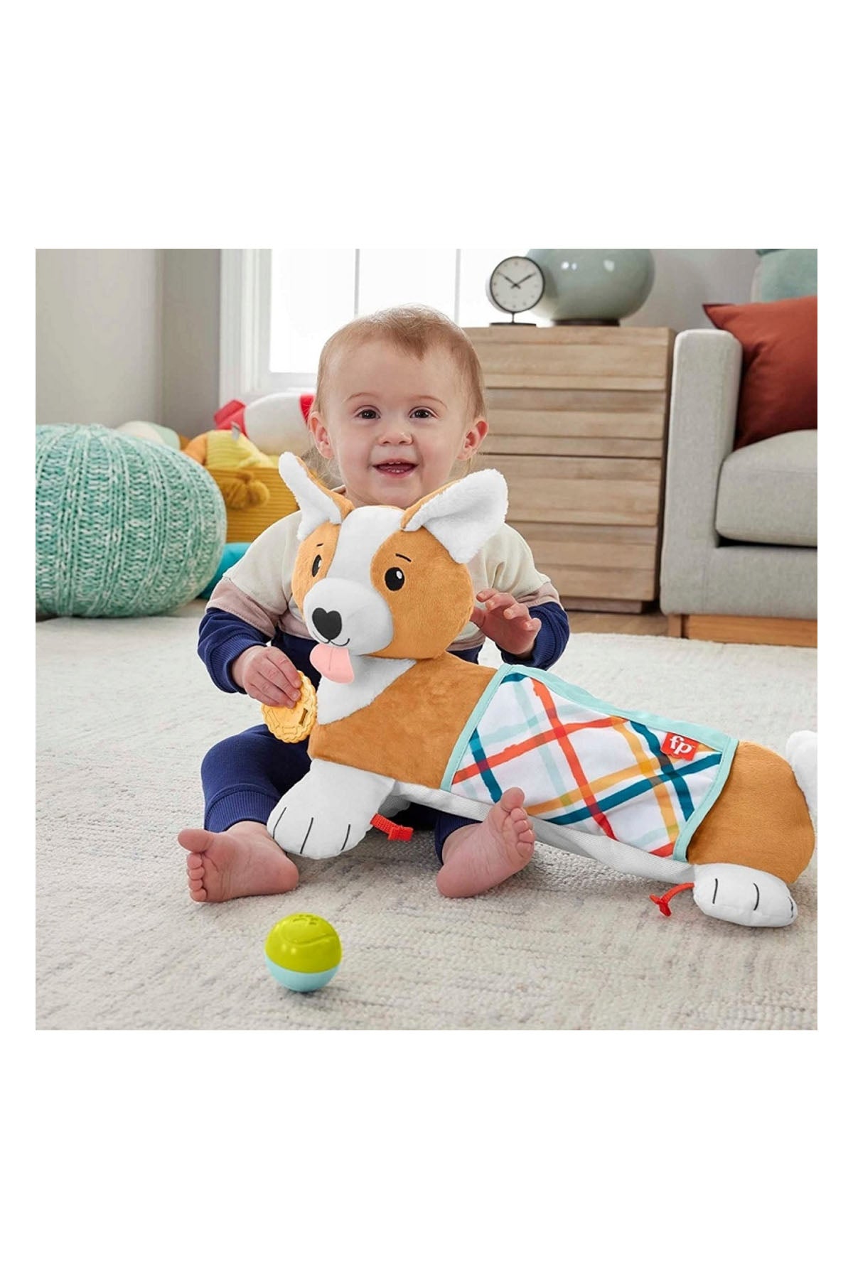 Fisher-Price 3ü 1 Arada Köpekçik Uzanma Yastığı