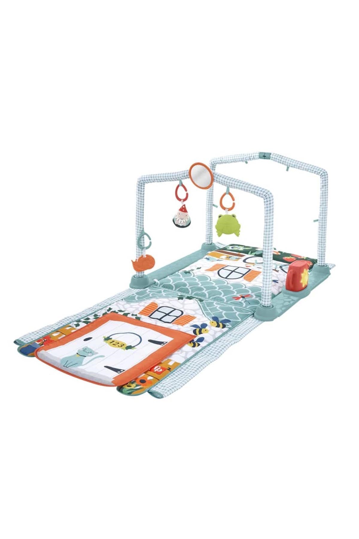 Fisher-Price 3ü 1 Arada Sevimli Kulübe Jimnastik Merkezi