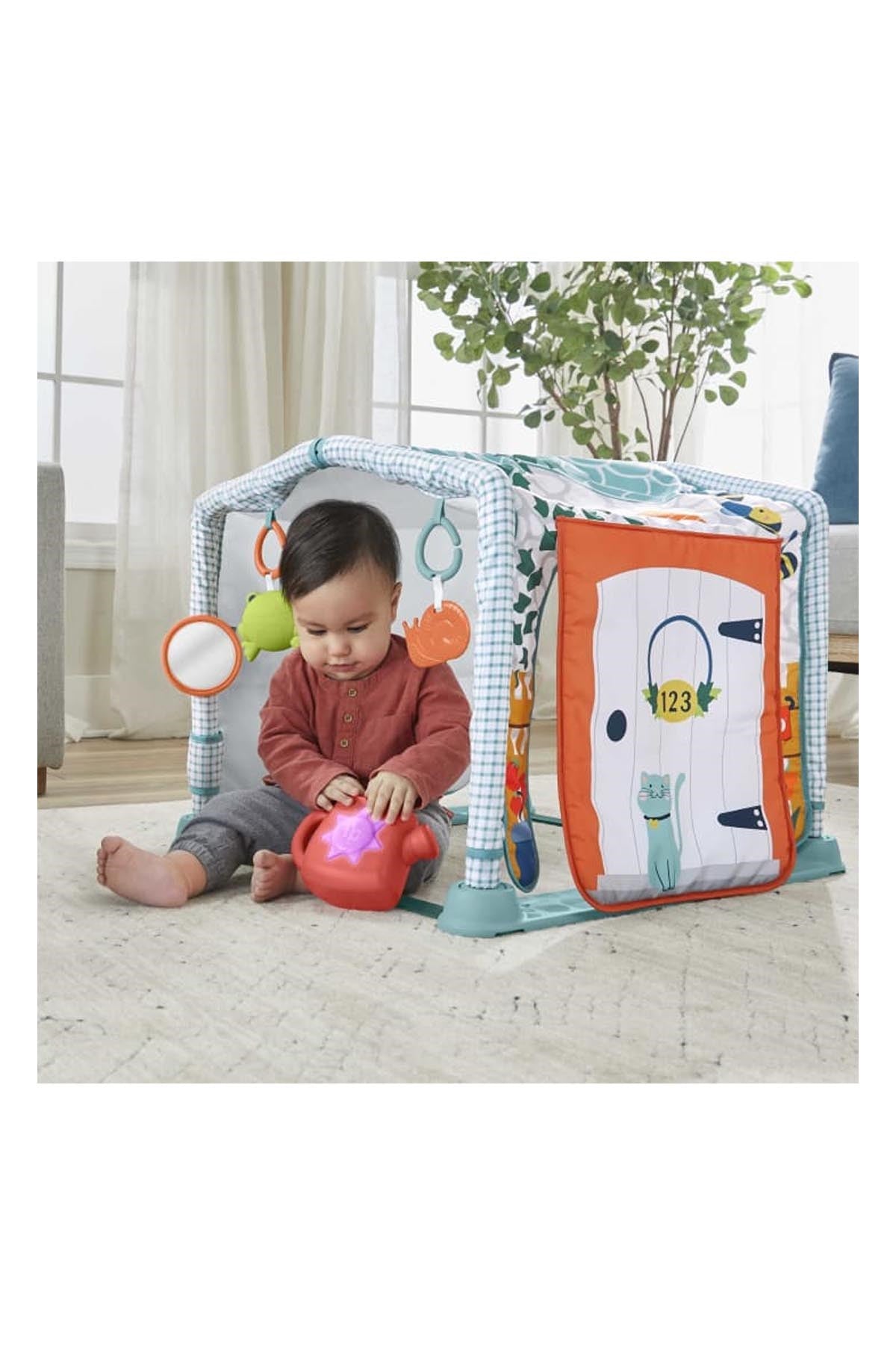 Fisher-Price 3ü 1 Arada Sevimli Kulübe Jimnastik Merkezi