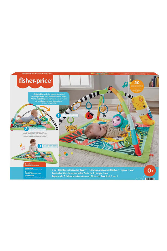 Fisher Price 3’ü 1 Arada Yağmur Ormanı Jimnastik Merkezi Hjw08
