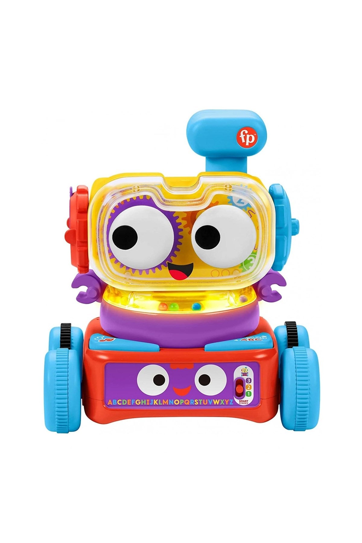 Fisher Price 4ü 1 Arada Eğlenceli Robot (Türkçe-İngilizce) HCK43