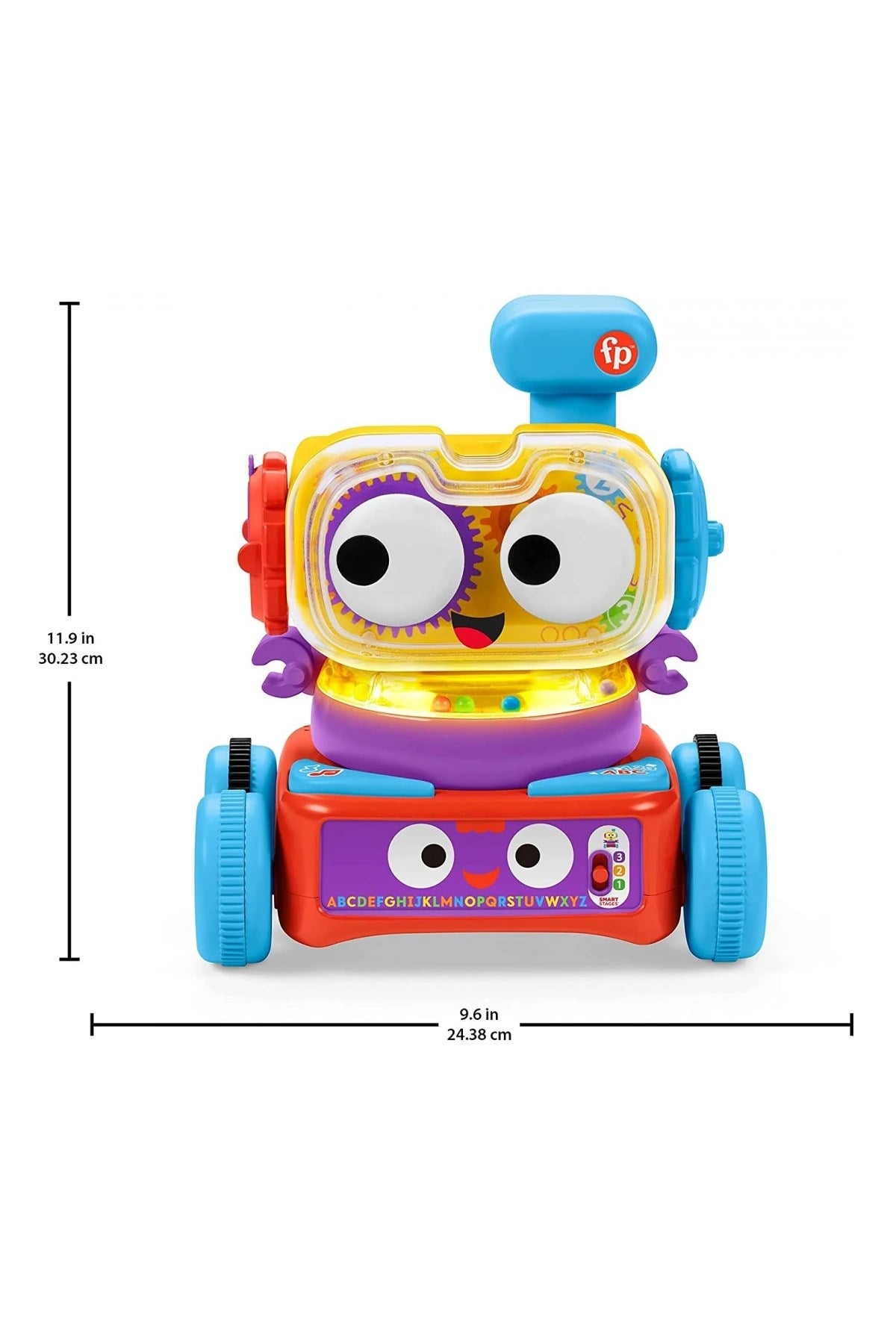 Fisher Price 4ü 1 Arada Eğlenceli Robot (Türkçe-İngilizce) HCK43