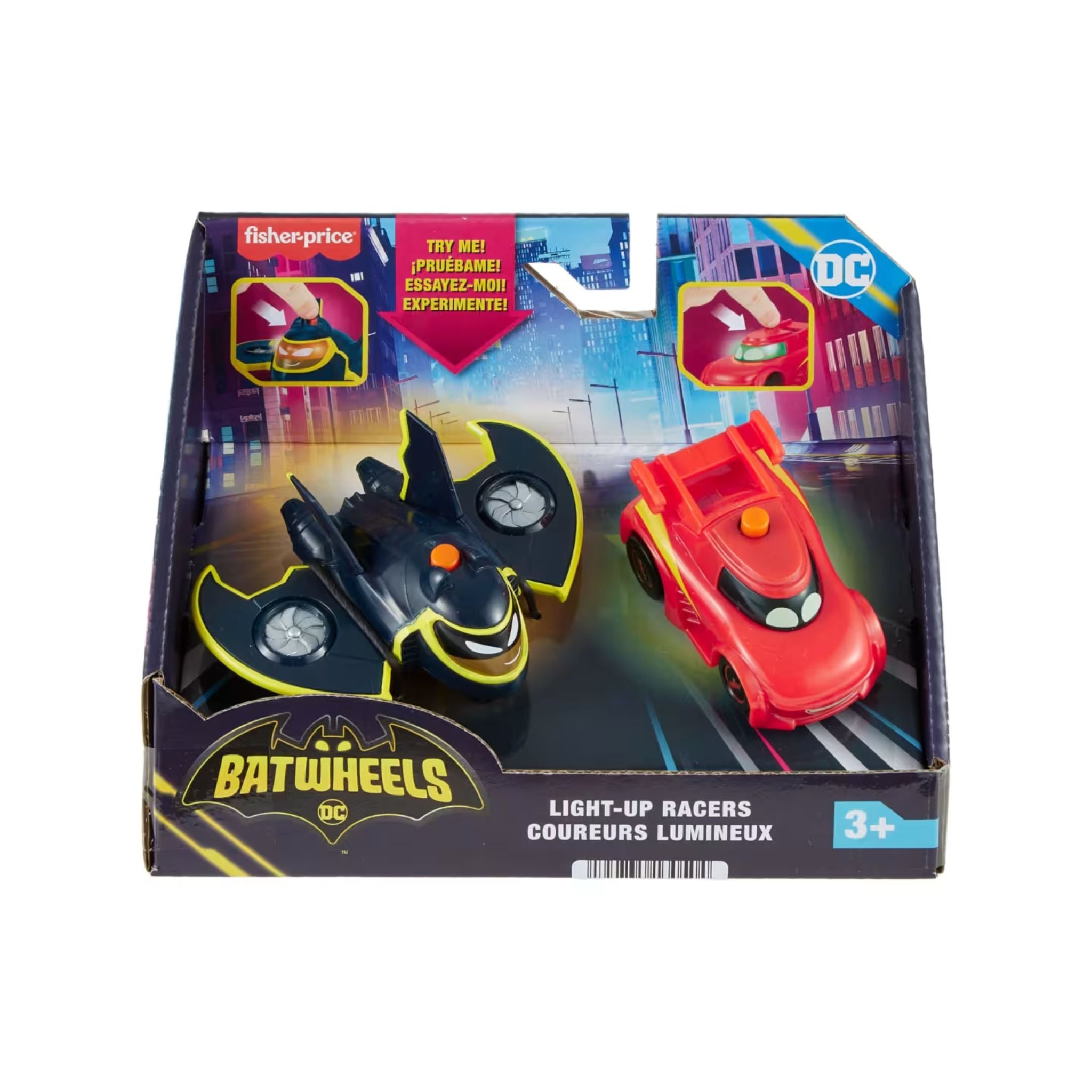 Fisher Price Batwheels Işıklı Yarışçılar Mattel HML26