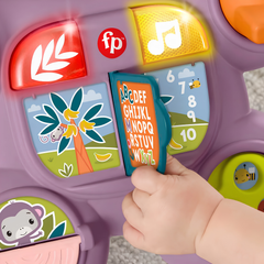 Fisher Price Benimle Öğren Mor Maymun Yürüteç JGW94