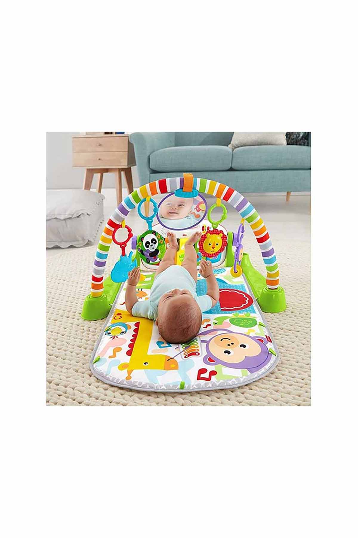 Fisher Price Delüks Piyanolu Jimnastik Merkezi (Türkçe)