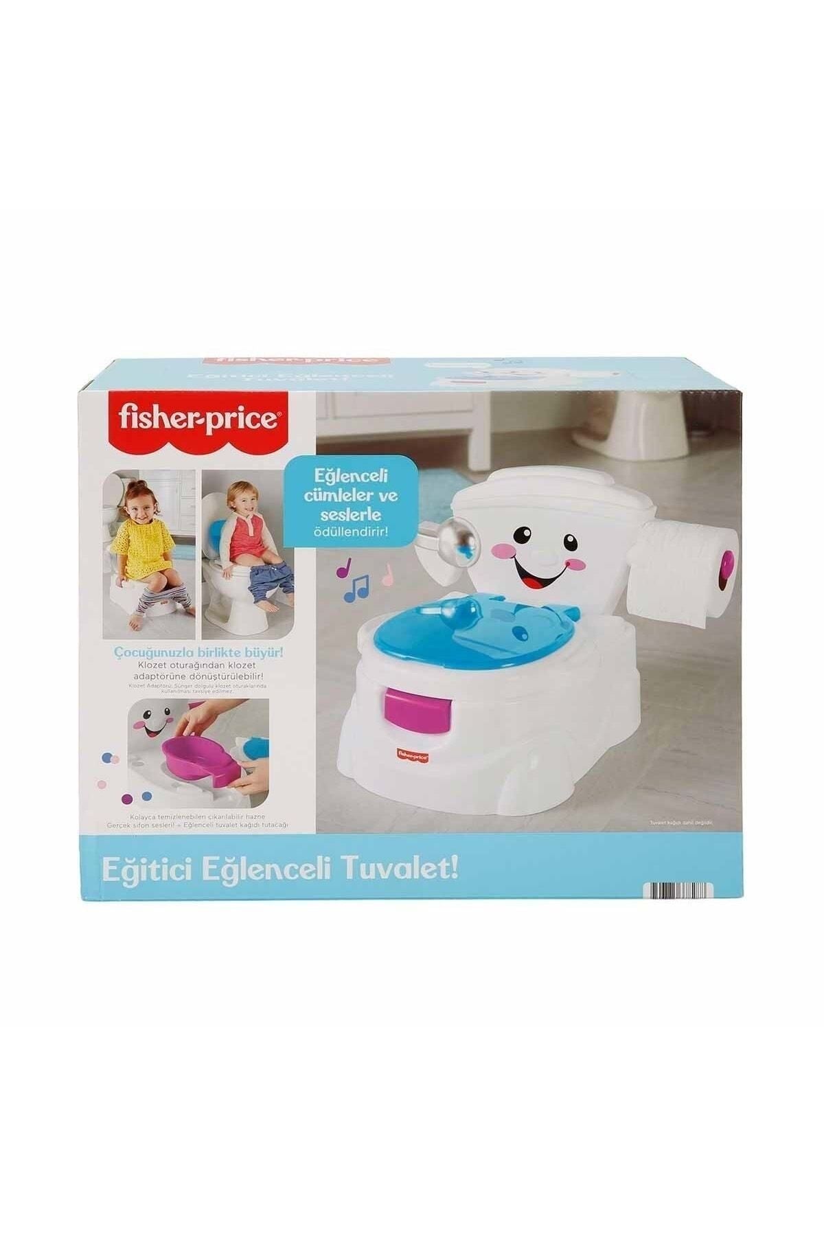 Fisher Price Eğitici Eğlenceli Tuvalet (Türkçe) Bmd23