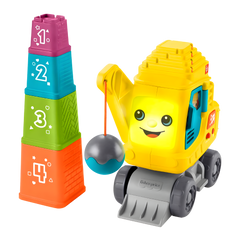 Fisher Price Sesli ve Işıklı Eğitici Vinç Hwy62