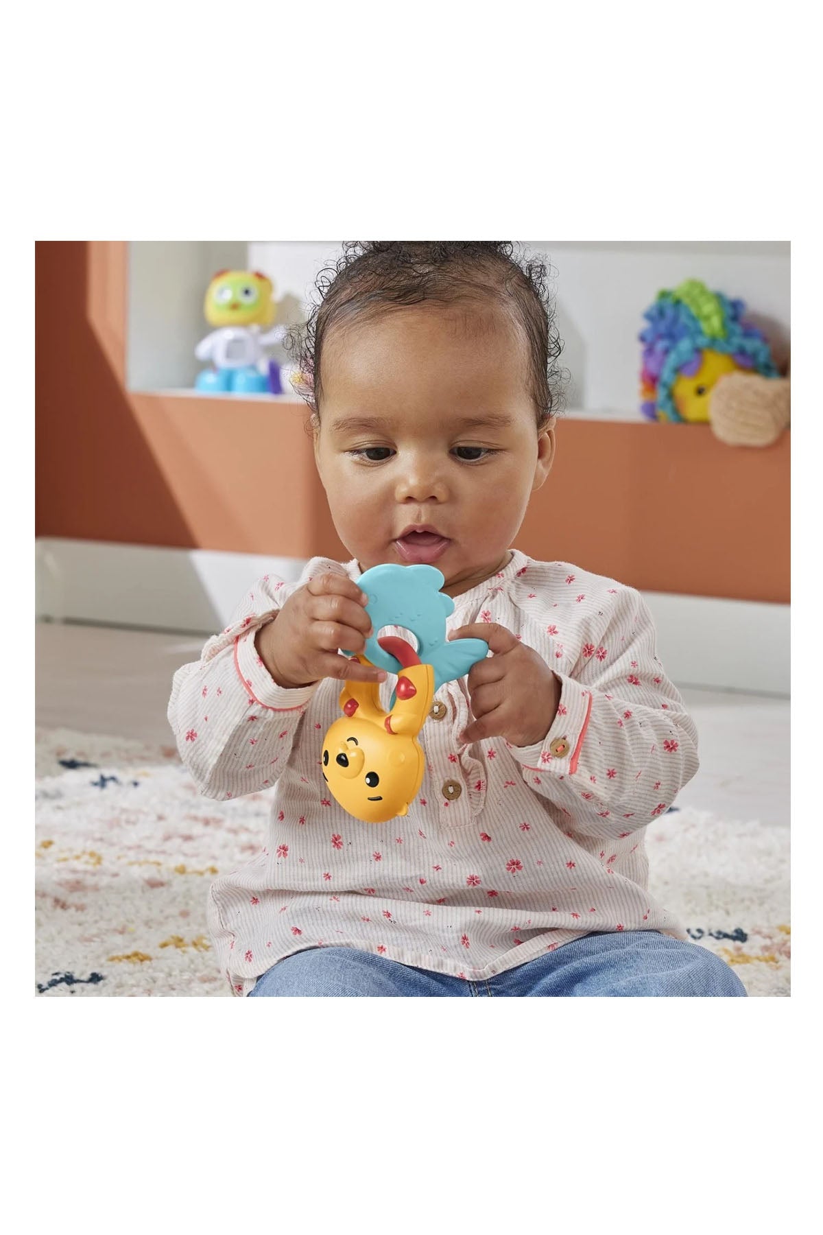 Fisher-Price Eğlenceli Dostlar Dişlik ve Çıngıraklar