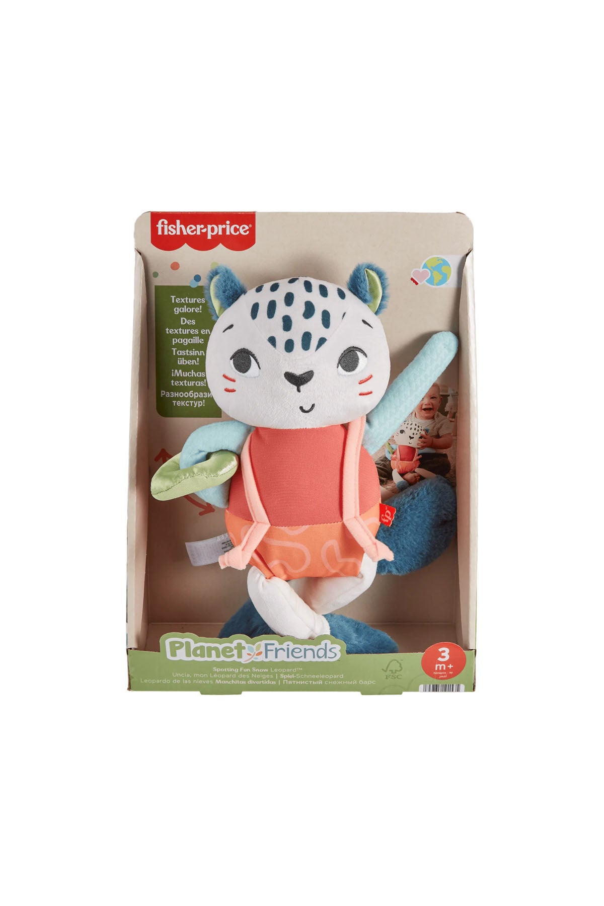 Fisher-Price Eğlenceli Dostum Kar Leoparı