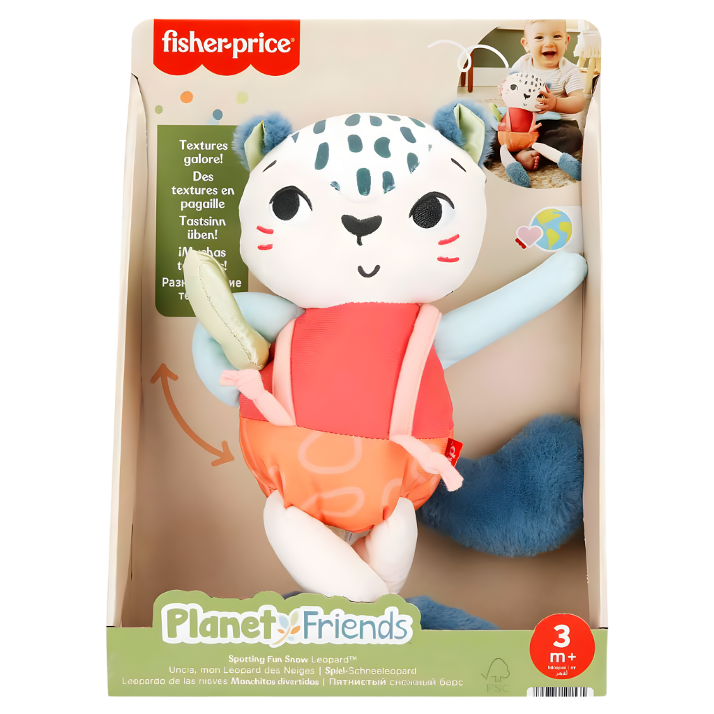 Fisher Price Eğlenceli Dostum Kar Leoparı Hkd64