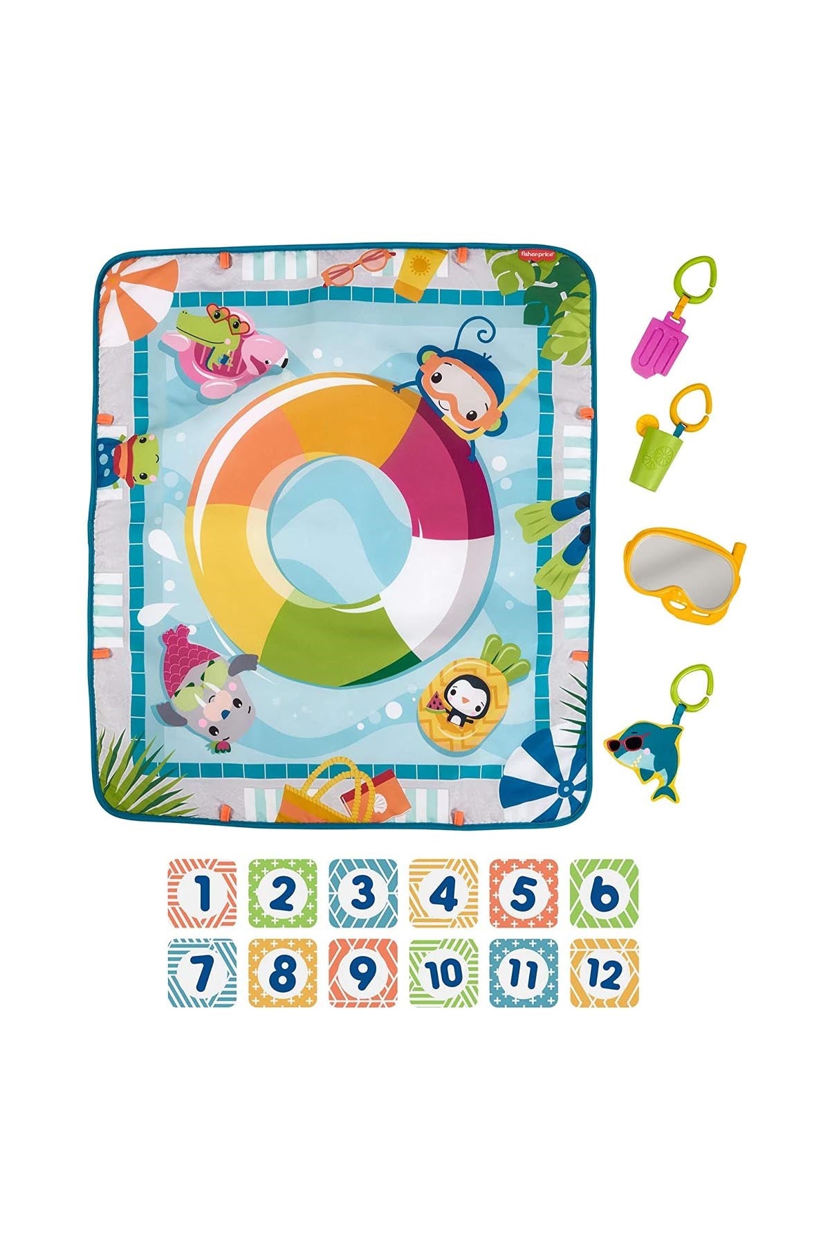 Fisher Price Havuz Keyfi Oyun Minderi GRR44