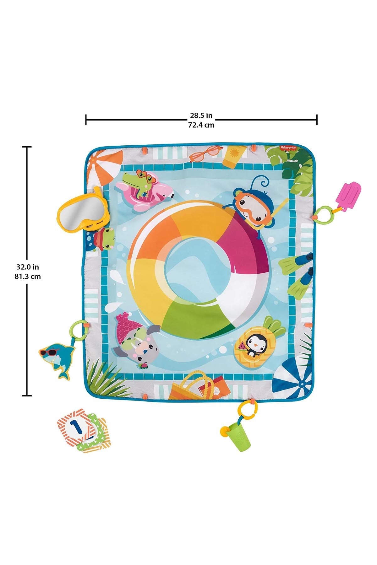 Fisher Price Havuz Keyfi Oyun Minderi GRR44