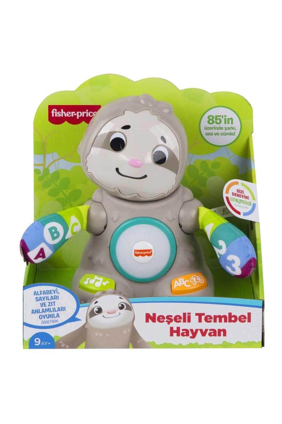 Fisher Price Linkimals - Neşeli Tembel Hayvan - Türkçe GHY93