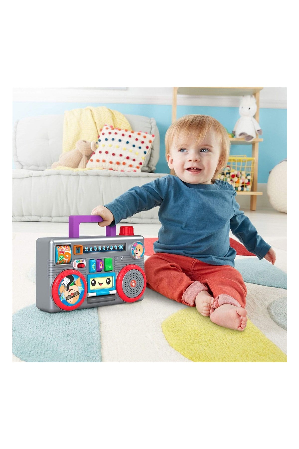 Fisher Price LnL Eğlenceli Müzik Kutusu (Türkçe ve İngilizce) GYC04