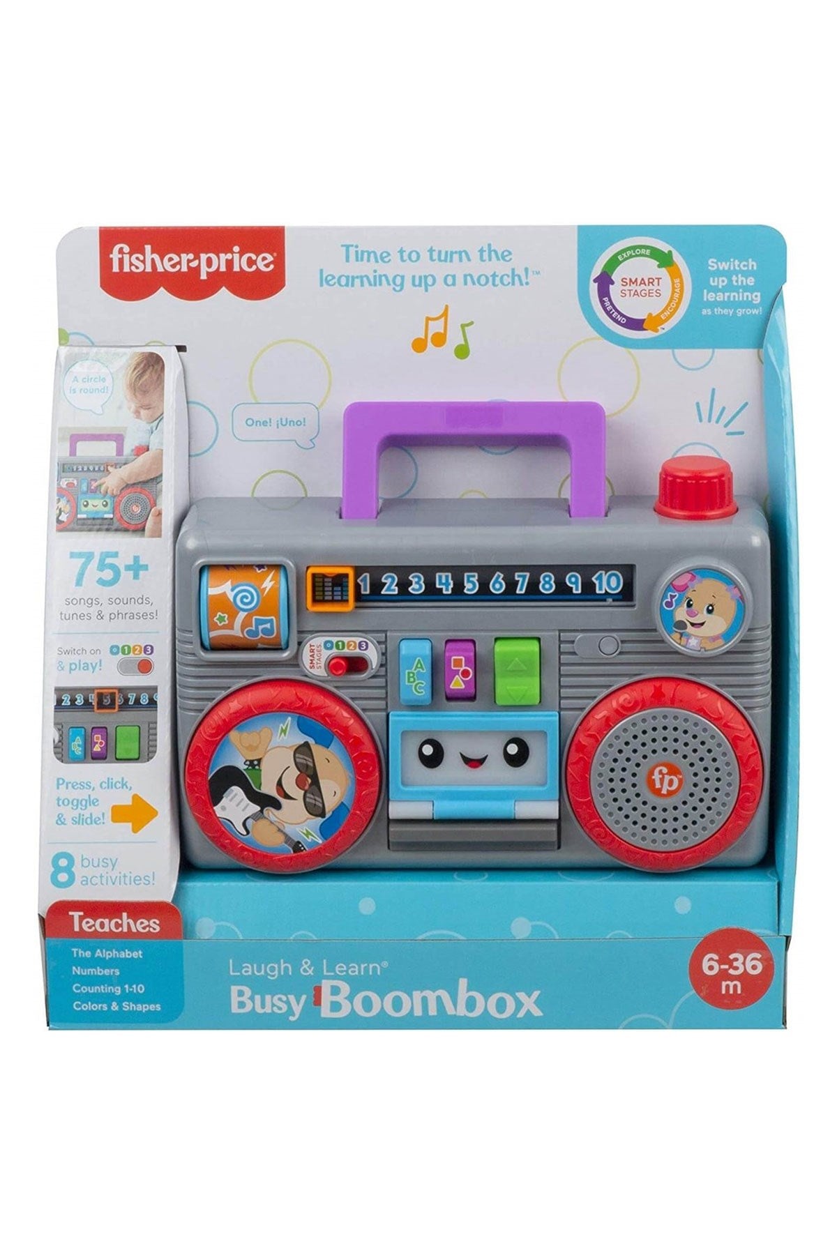 Fisher Price LnL Eğlenceli Müzik Kutusu (Türkçe ve İngilizce) GYC04