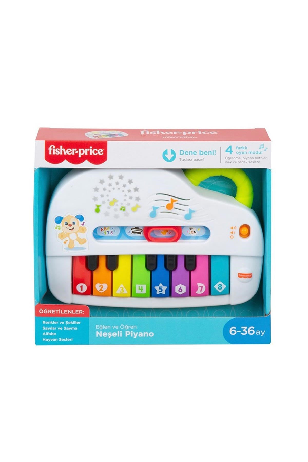 Fisher Price LnL Neşeli Piyano (Türkçe) GTW20