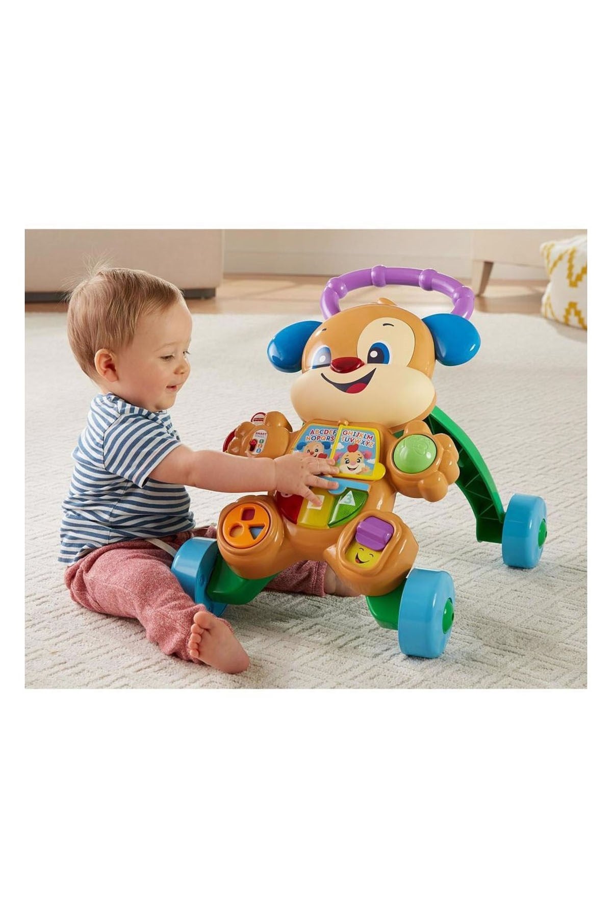 Fisher Price LnL Yaşa Göre Gelişim Eğitici Köpekçik Yürüteç (Türkçe ve İngilizce) FTG10