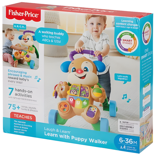 Fisher Price Lnl Yaşa Göre Gelişim Eğitici Köpekçik Yürüteç FTG10 - Welcome Baby