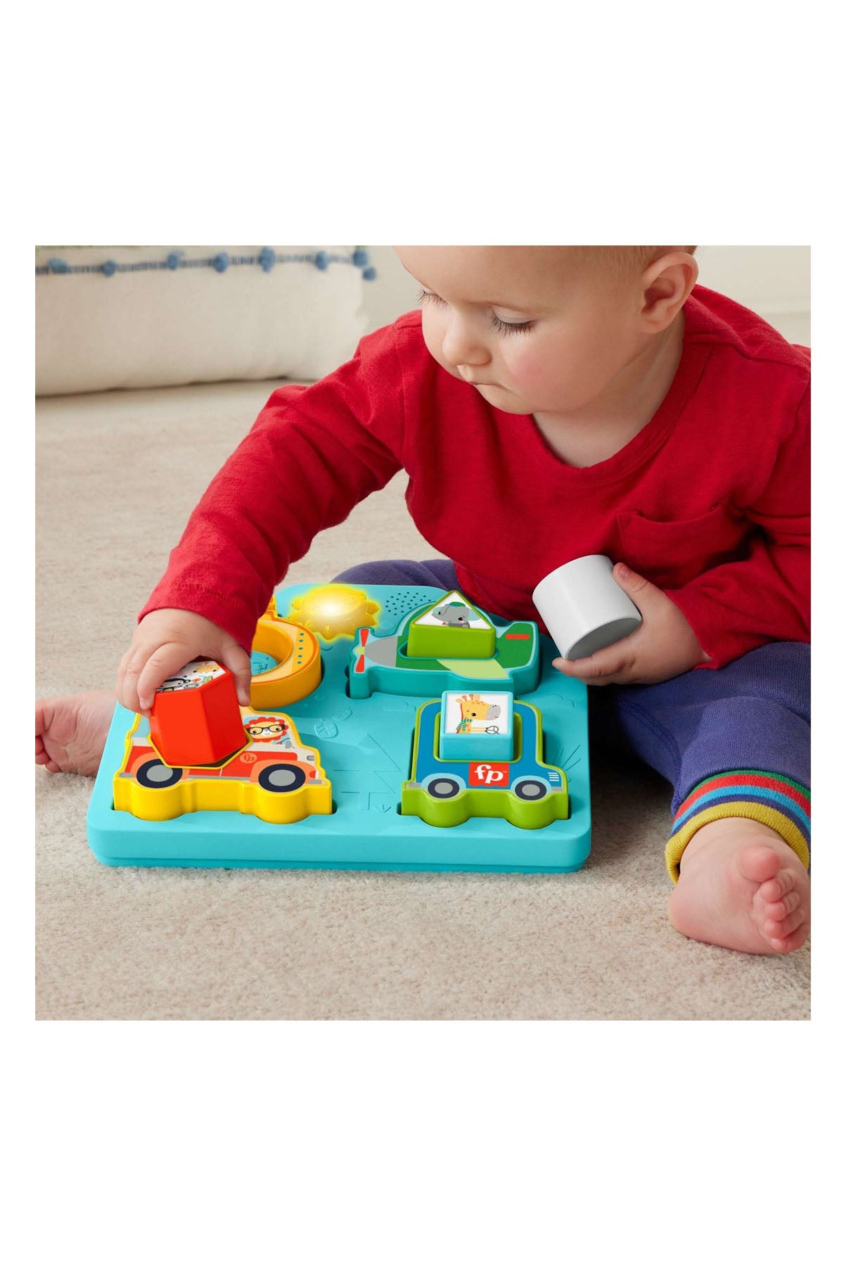 Fisher-Price Şekiller ve Sesler Puzzle