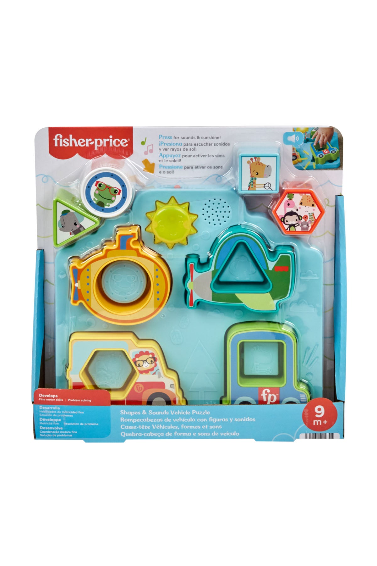 Fisher-Price Şekiller ve Sesler Puzzle