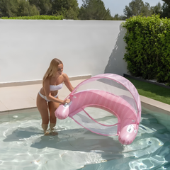 Flamingueo Tenteli Fileli Havuz Koltuğu Tango Pink