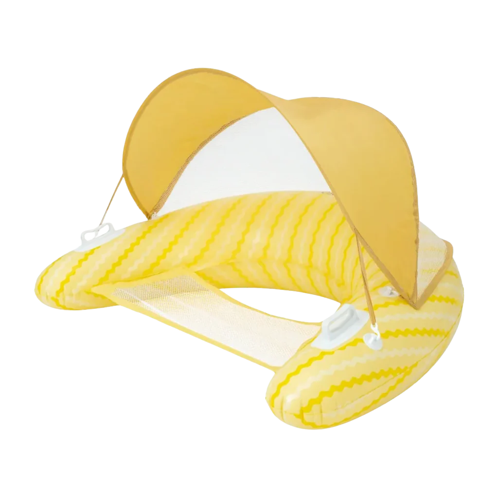 Flamingueo Tenteli Fileli Havuz Koltuğu Tango Yellow