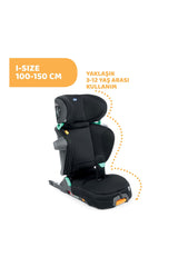Chicco Fold&Go I-Size Air Bcar Seat Oto Koltuğu Black Air