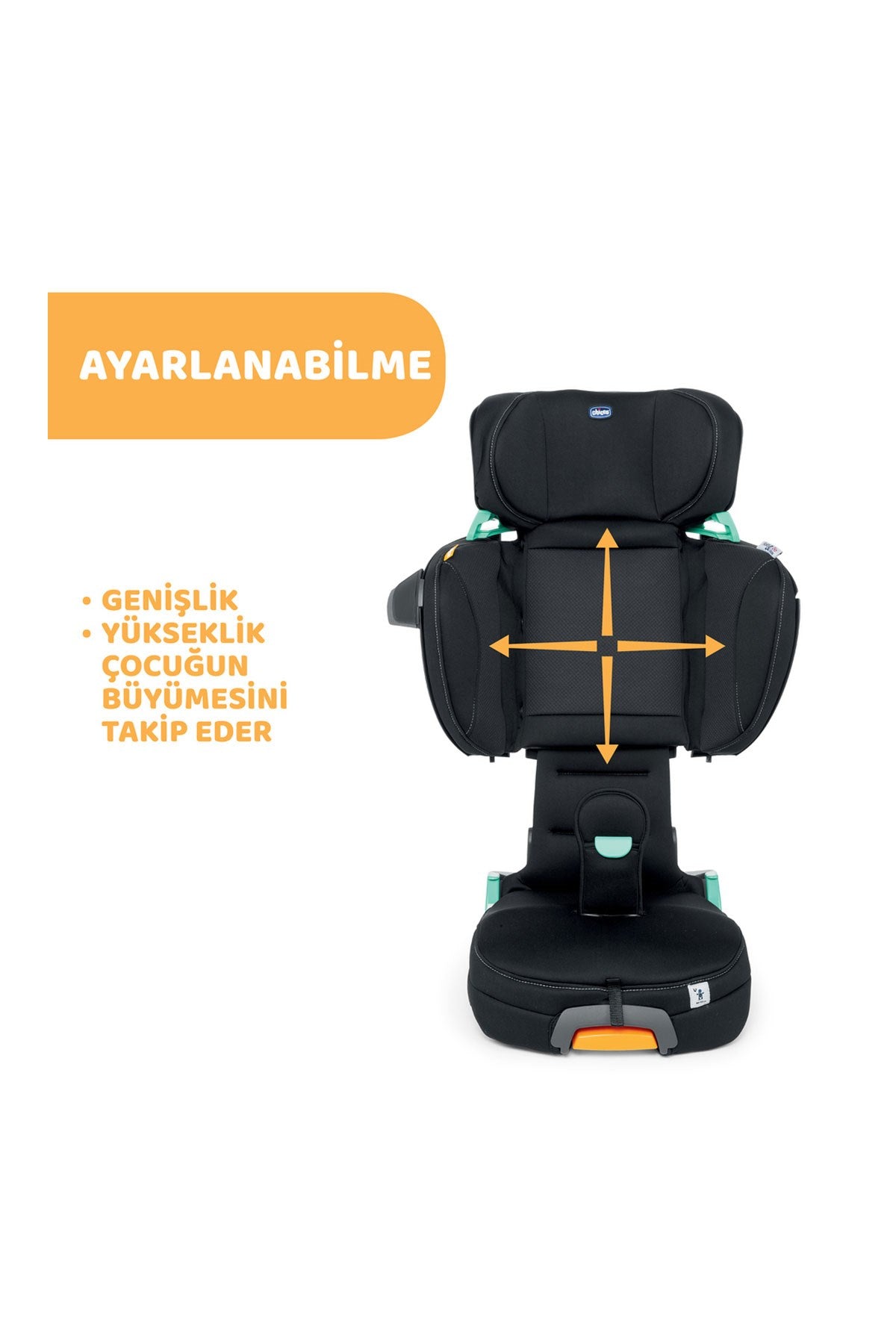 Fold&Go I-Size Air BCar Seat Oto Koltuğu - Ink Air