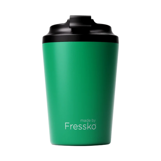 Made by Fressko İçi Seramik Çelik Termos Mug 340ml Camino Clover (Koyu Yeşil)