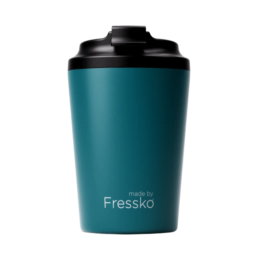 Made by Fressko İçi Seramik Çelik Termos Mug 340ml Camino Emerald (Zümrüt Yeşili)