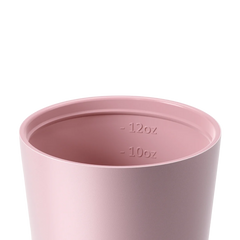 Made by Fressko İçi Seramik Çelik Termos Mug 340ml Camino Floss (Açık Pembe)