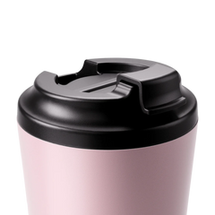 Made by Fressko İçi Seramik Çelik Termos Mug 340ml Camino Floss (Açık Pembe)