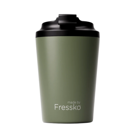 Made by Fressko İçi Seramik Çelik Termos Mug 340ml Camino Khaki (Haki)