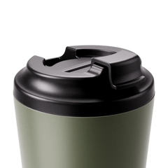 Made by Fressko İçi Seramik Çelik Termos Mug 340ml Camino Khaki (Haki)
