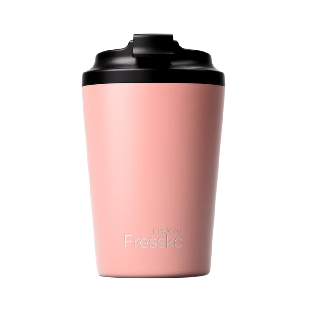 Made by Fressko İçi Seramik Çelik Termos Mug 340ml Camino Peachy (Şeftali Rengi)