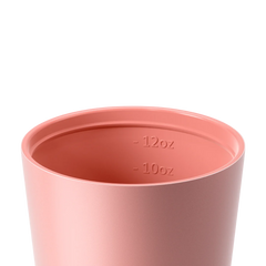 Made by Fressko İçi Seramik Çelik Termos Mug 340ml Camino Peachy (Şeftali Rengi)