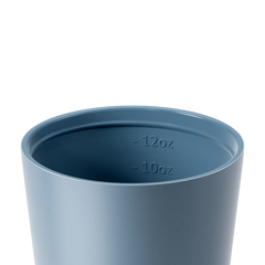 Made by Fressko İçi Seramik Çelik Termos Mug 340ml Camino River (Nehir Mavisi)
