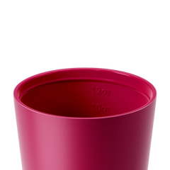 Made by Fressko İçi Seramik Çelik Termos Mug 340ml Camino Rouge (Canlı Kırmızı)