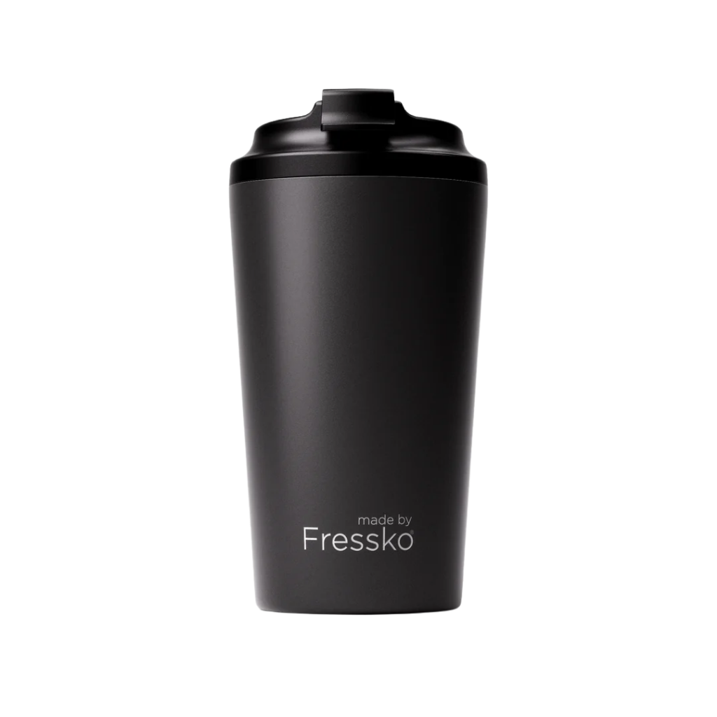Made by Fressko Paslanmaz Çelik Çift Duvarlı Termos Mug 475ml Grande Coal (Kömür Siyahı)