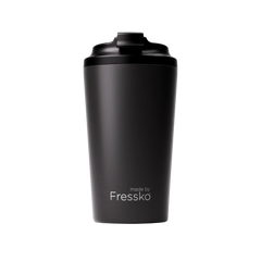 Made by Fressko Paslanmaz Çelik Çift Duvarlı Termos Mug 475ml Grande Coal (Kömür Siyahı)