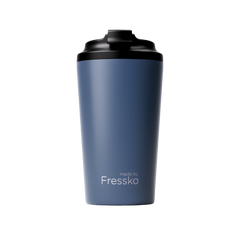 Made by Fressko Paslanmaz Çelik Çift Duvarlı Termos Mug 475ml Grande Denim (Kot Mavisi)
