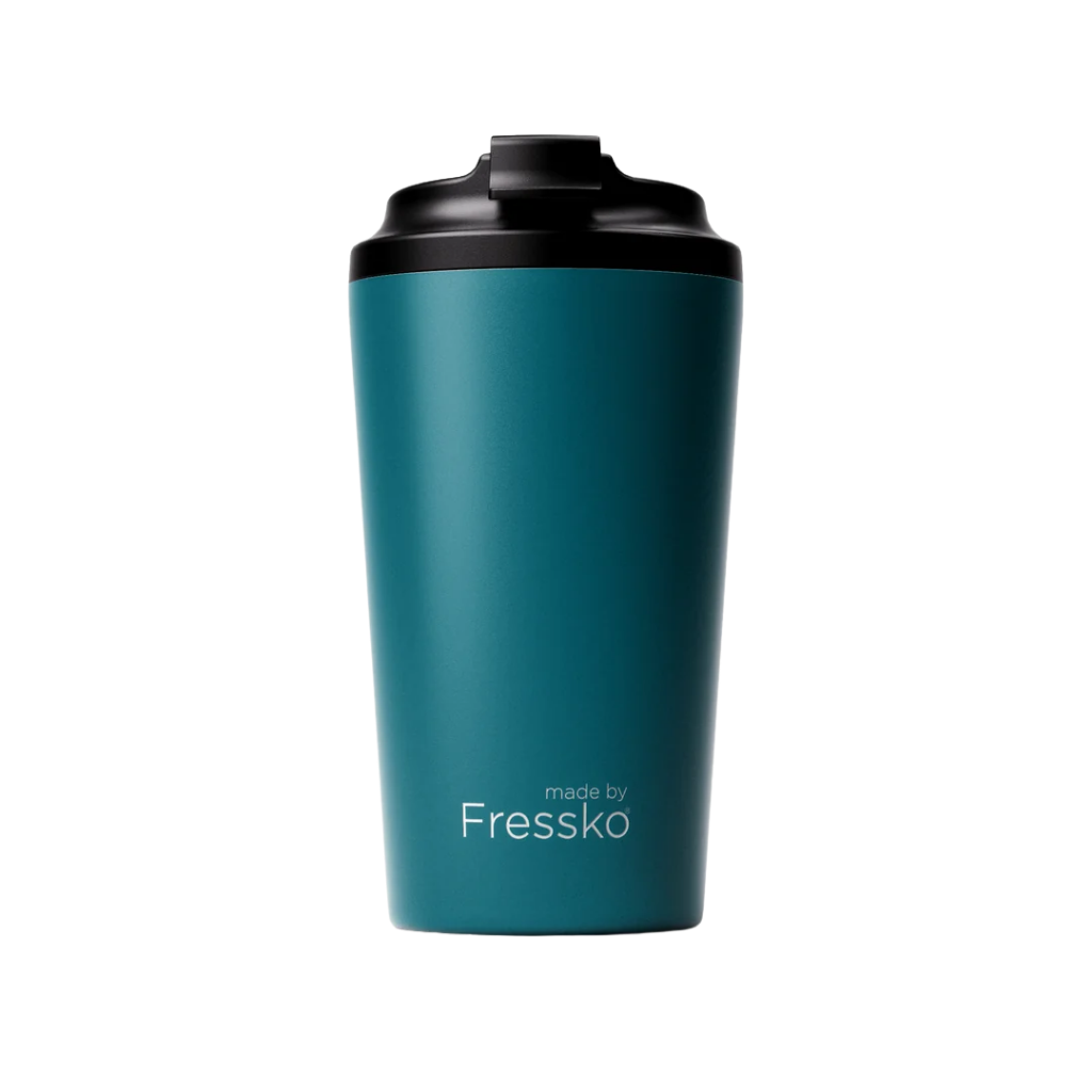 Made by Fressko Paslanmaz Çelik Çift Duvarlı Termos Mug 475ml Grande Emerald (Zümrüt Yeşili)