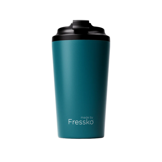 Made by Fressko Paslanmaz Çelik Çift Duvarlı Termos Mug 475ml Grande Emerald (Zümrüt Yeşili)