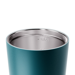 Made by Fressko Paslanmaz Çelik Çift Duvarlı Termos Mug 475ml Grande Emerald (Zümrüt Yeşili)