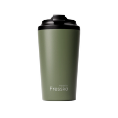 Made by Fressko Paslanmaz Çelik Çift Duvarlı Termos Mug 475ml Grande Khaki (Haki)