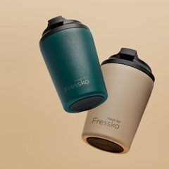 Made by Fressko Paslanmaz Çelik Çift Duvarlı Termos Mug 475ml Grande Tuscan (Toprak Rengi)